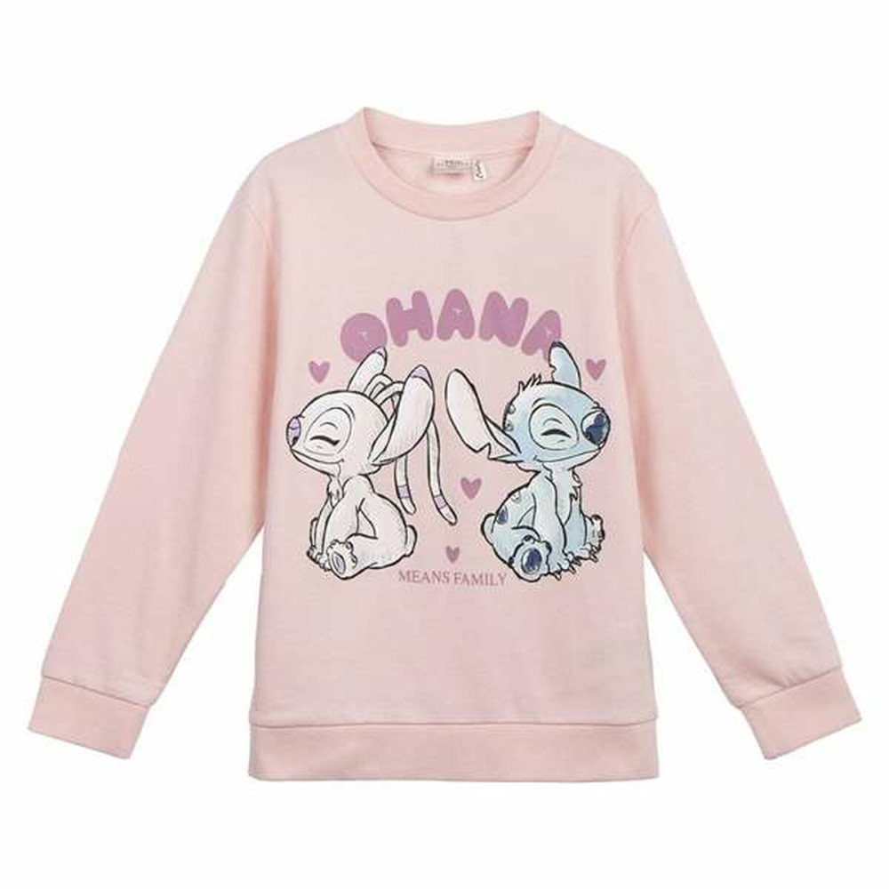 Children’s Sweatshirt Stitch Pink