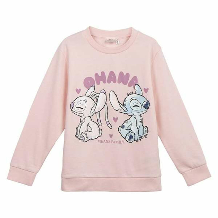 Children’s Sweatshirt Stitch Pink