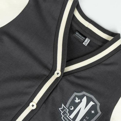 Children's Tracksuit Top Wednesday Dark grey