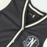 Children's Tracksuit Top Wednesday Dark grey