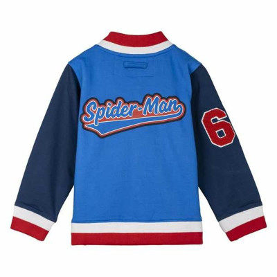 Children's Tracksuit Top Spider-Man Blue