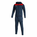 Tracksuit for Adults Joma Sport PhoenIX II Red Navy Blue Children's Men 2 Pieces