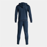 Tracksuit for Adults Joma Sport PhoenIX II Red Navy Blue Children's Men 2 Pieces