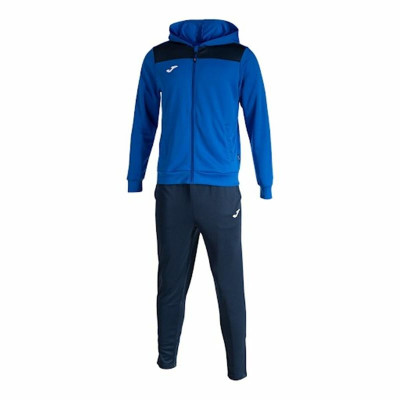Tracksuit for Adults Joma Sport PhoenIX II Navy Blue Children's Men 2 Pieces
