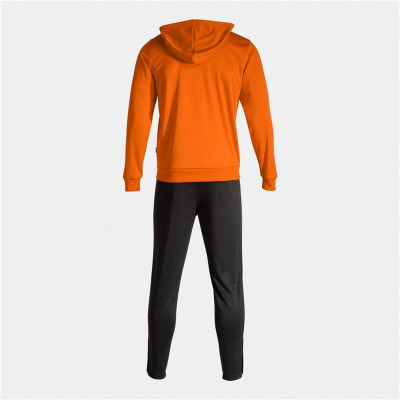 Tracksuit for Adults Joma Sport PhoenIX II Black Children's Men 2 Pieces