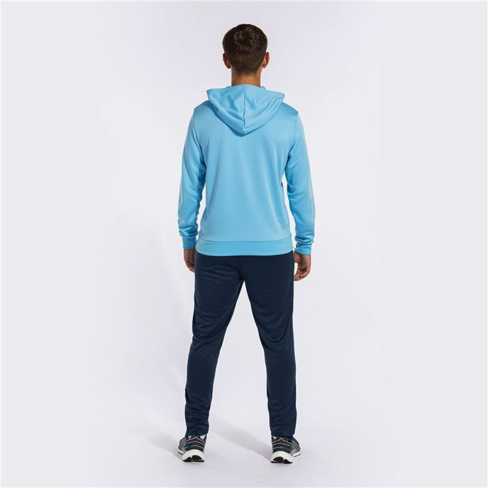 Tracksuit for Adults Joma Sport PhoenIX II Navy Blue Children's Men 2 Pieces