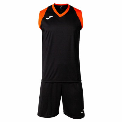 Adult's Sports Outfit Joma Sport Final II Black Multicolour 2 Pieces