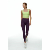 Women’s Sports Top Black Limba Bhakti  Lime