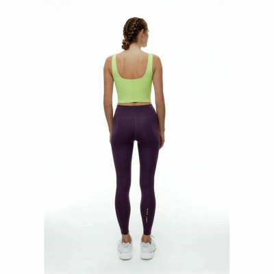 Women’s Sports Top Black Limba Bhakti  Lime