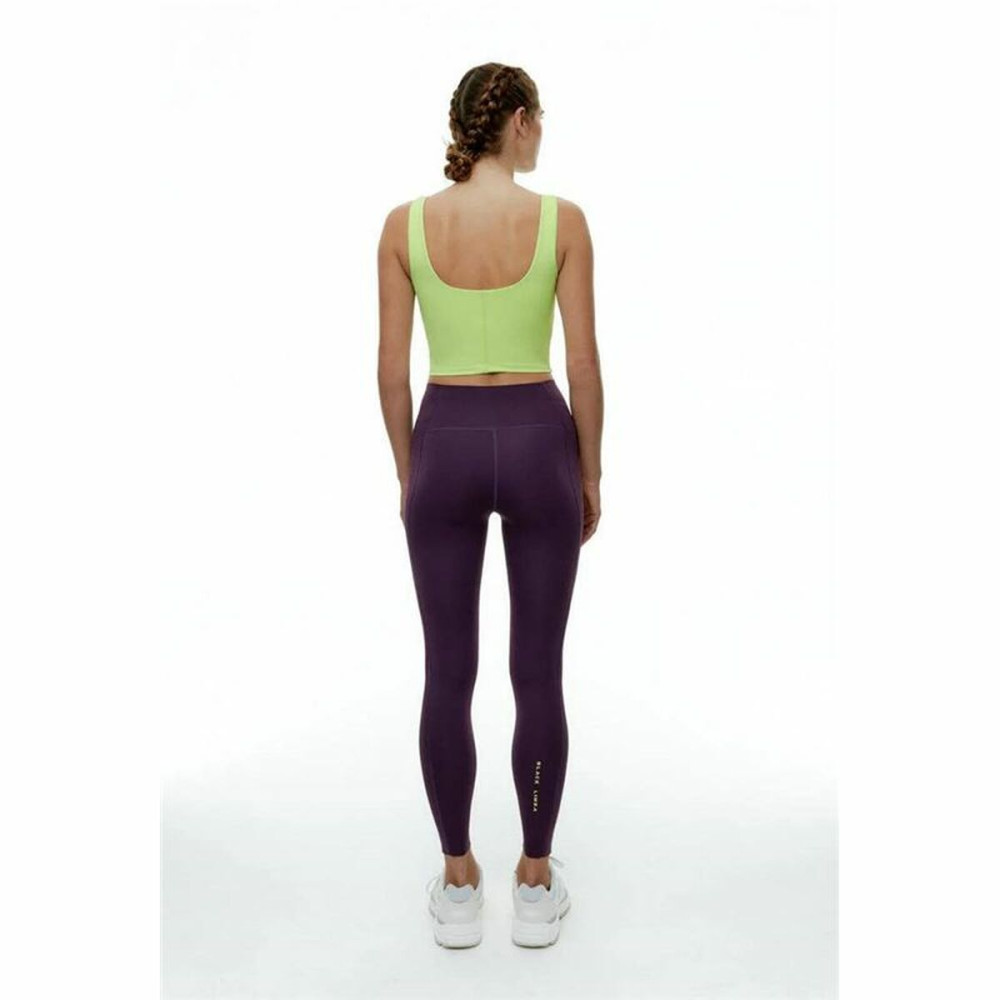 Women’s Sports Top Black Limba Bhakti  Lime