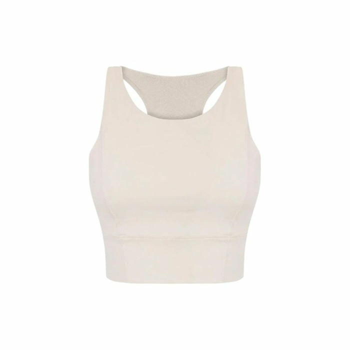 Women’s Sports Top Black Limba Diardi  Cream