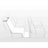 Individual Protective Car Seat Cover for Pets Trixie