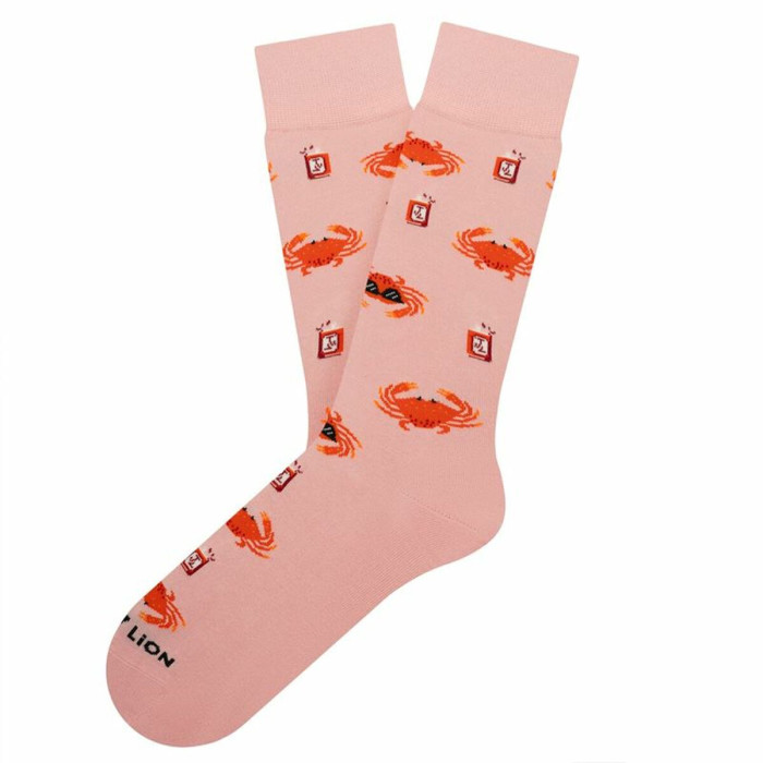 Socks Jimmy Lion Cool Crab Pink 36-40