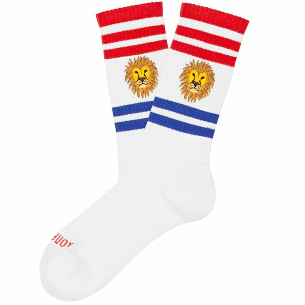 Socks Jimmy Lion Athletic Lion White 36-40