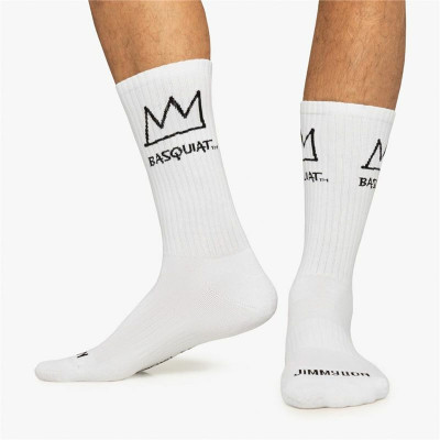 Socks Jimmy Lion Basquiat Crown White 41-46