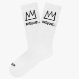 Socks Jimmy Lion Basquiat Crown White 41-46