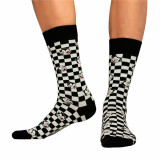 Socks Jimmy Lion Felix Check Black 41-46
