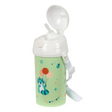 Water bottle Safta Fiesta Green PVC 500 ml