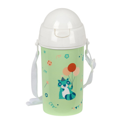 Water bottle Safta Fiesta Green PVC 500 ml