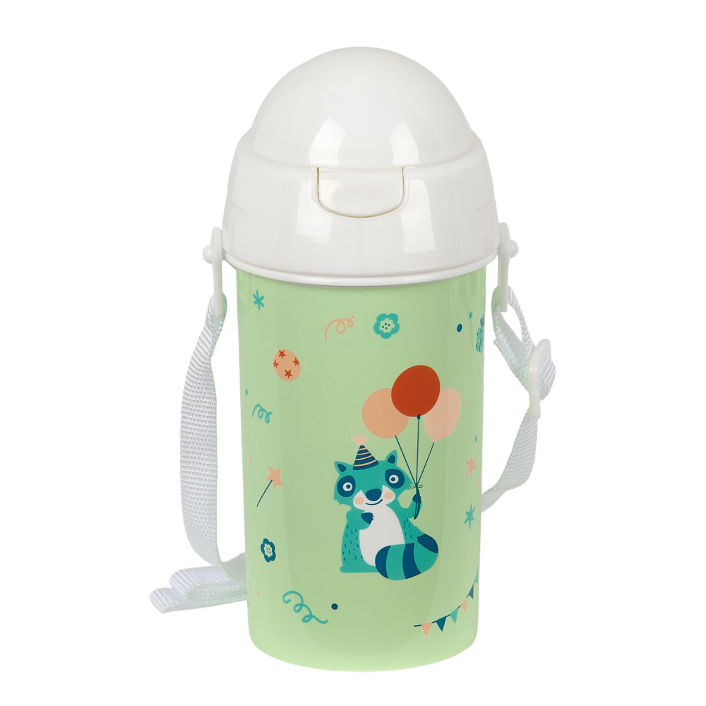 Water bottle Safta Fiesta Green PVC 500 ml