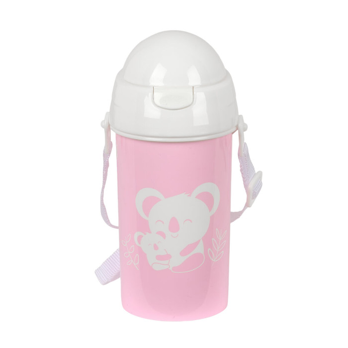 Water bottle Safta Koala Pink PVC 500 ml