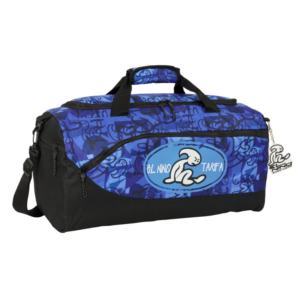 Sports bag El Niño Roller Blue Black 50 x 25 x 25 cm