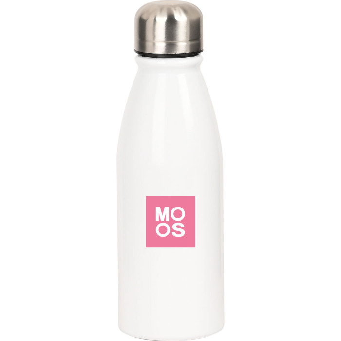 Water bottle Moos Passion Multicolour Polyester Metal Recycled 500 ml