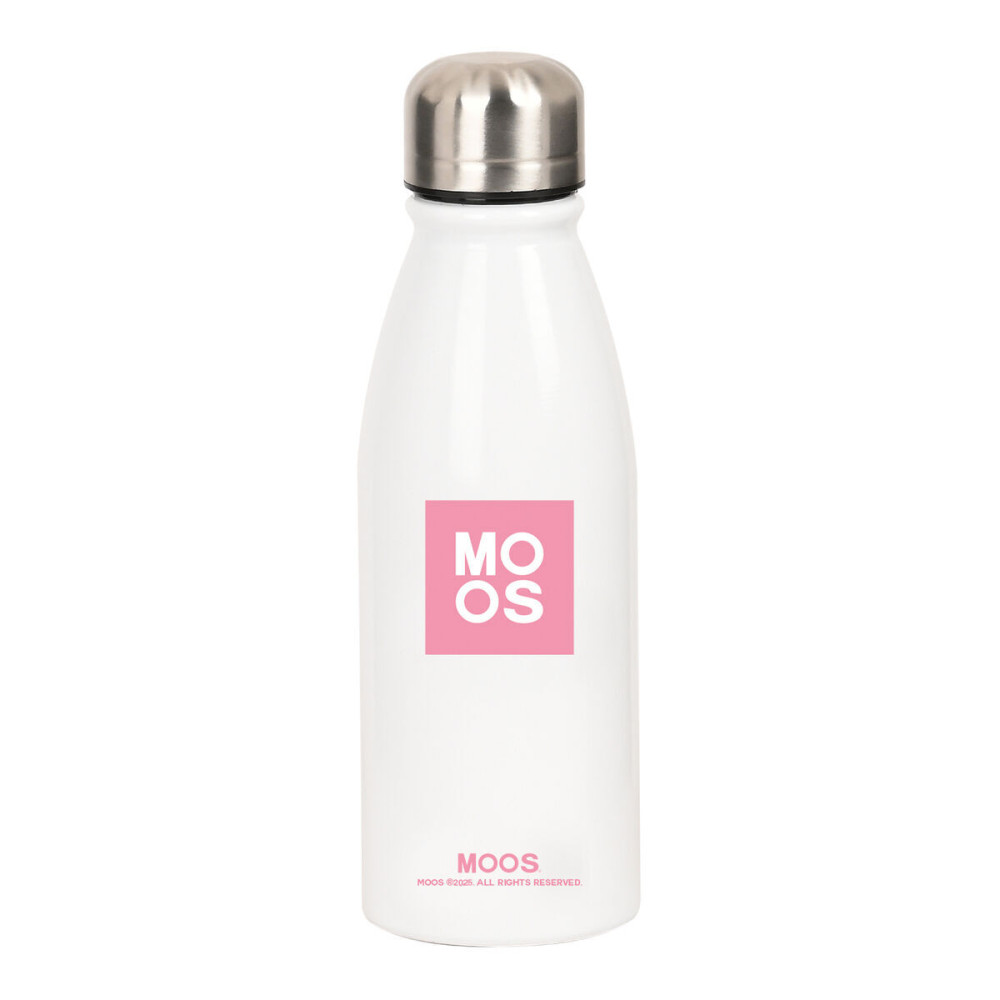 Water bottle Moos Passion Multicolour Polyester Metal Recycled 500 ml
