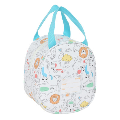 Thermal Lunchbox Safta Zoo Beige 19 x 22 x 14 cm