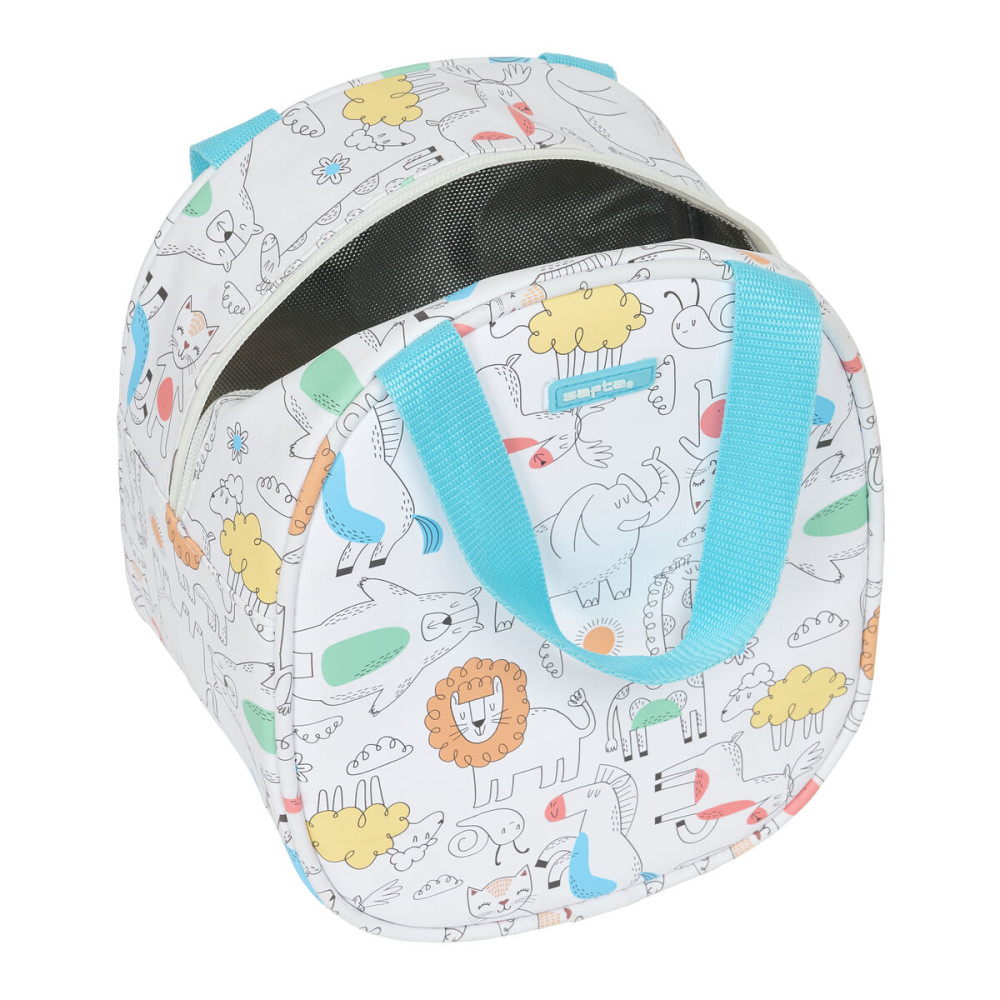 Thermal Lunchbox Safta Zoo Beige 19 x 22 x 14 cm