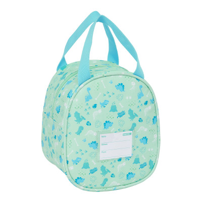 Thermal Lunchbox Safta Dino Green 19 x 22 x 14 cm