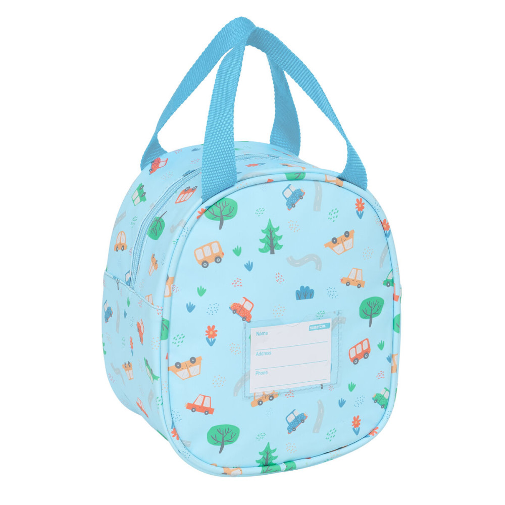 Thermal Lunchbox Safta Coches Blue 19 x 22 x 14 cm