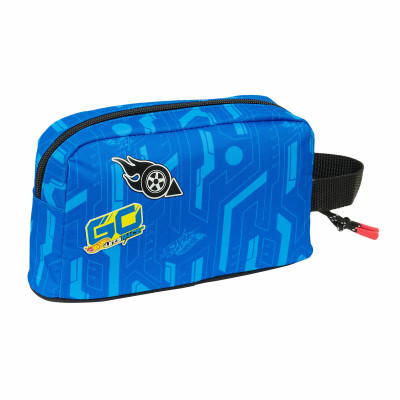 Thermal Lunchbox Hot Wheels Let's race Blue Black 21,5 x 12 x 6,5 cm