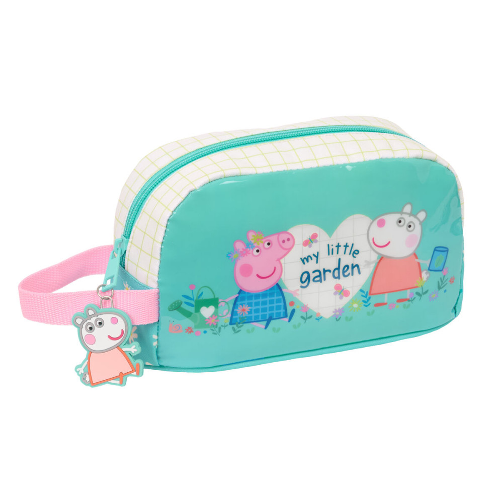 Thermal Lunchbox Peppa Pig Pretty flowers Yellow Mint 21,5 x 12 x 6,5 cm