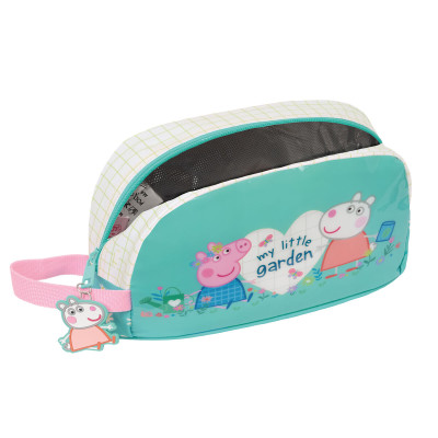 Thermal Lunchbox Peppa Pig Pretty flowers Yellow Mint 21,5 x 12 x 6,5 cm