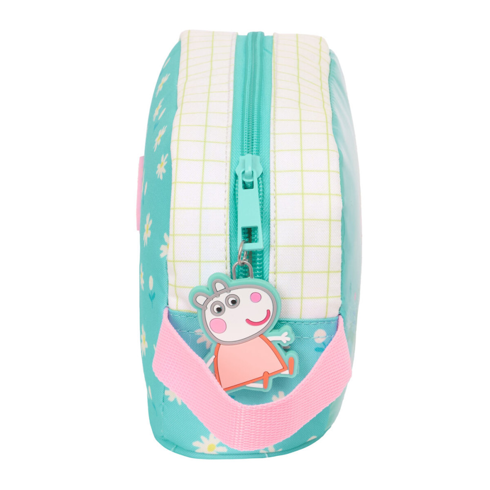 Thermal Lunchbox Peppa Pig Pretty flowers Yellow Mint 21,5 x 12 x 6,5 cm