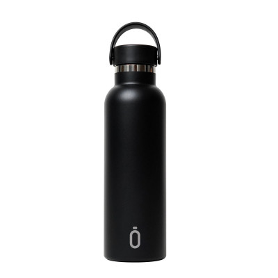 Thermal Bottle Safta Negro Black Silicone Stainless steel