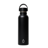 Thermal Bottle Safta Negro Black Silicone Stainless steel
