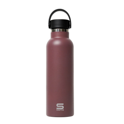 Thermal Bottle Safta Cacao Brown Silicone Stainless steel