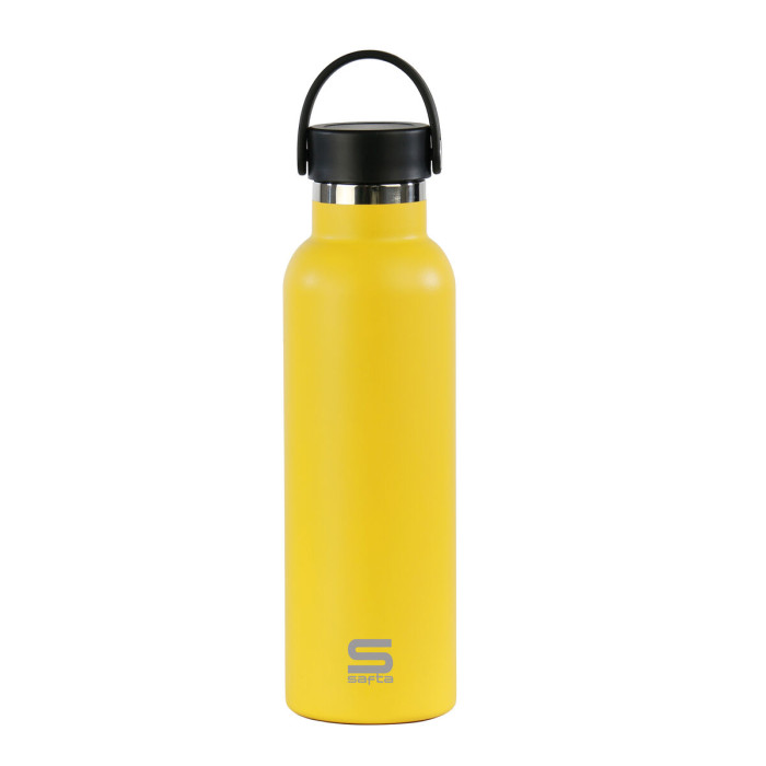 Thermal Bottle Safta Amarillo Yellow Silicone Stainless steel