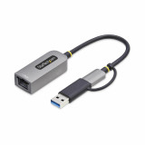 USB Cable Startech C21GA-USB-ETHERNET Grey