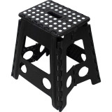 Marbueno Folding Stool Plastic Assorted Color 39x33.5x39 cm Garden 10535