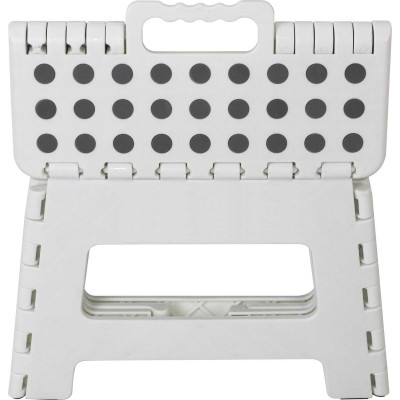 Marbueno Folding Stool Plastic Assorted Color 33x26.5x27 cm Garden 10534