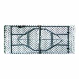 Marbueno Folding Table Resin White 180x74x74 cm Catering, Beach & Camping 10528