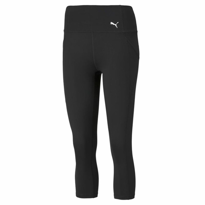 Long Sports Trousers Puma Train Favorite Forever High Waist 3/4 Black Lady