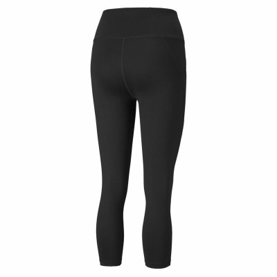 Long Sports Trousers Puma Train Favorite Forever High Waist 3/4 Black Lady
