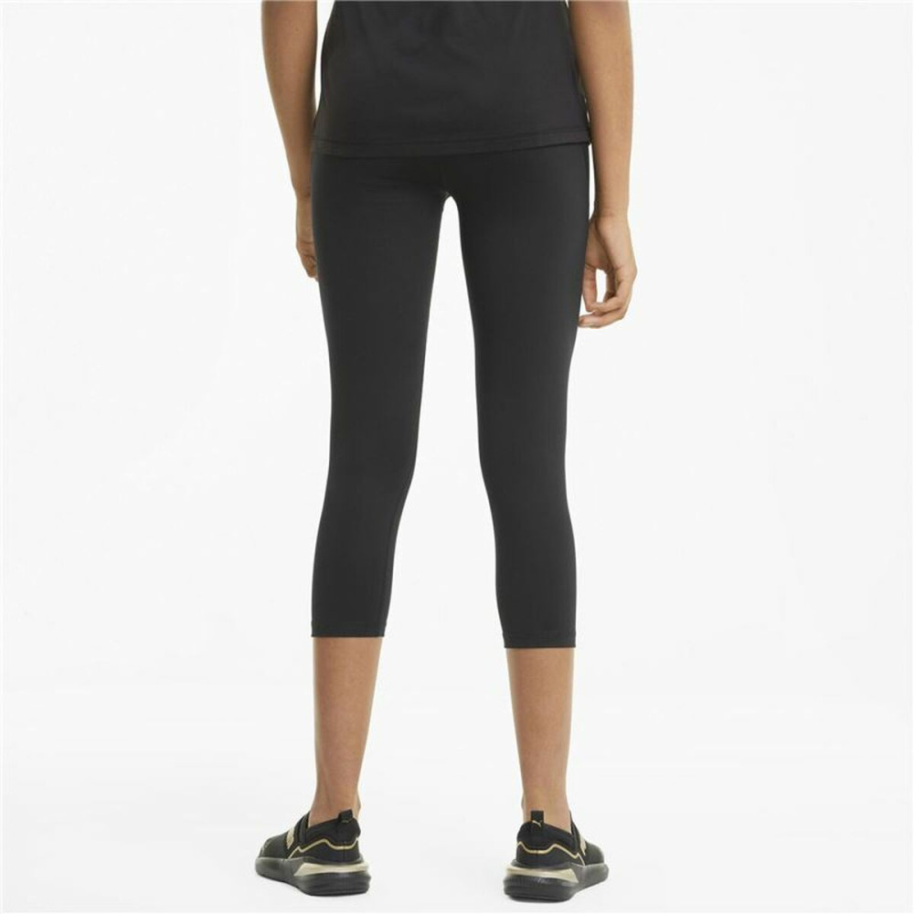 Long Sports Trousers Puma Train Favorite Forever High Waist 3/4 Black Lady