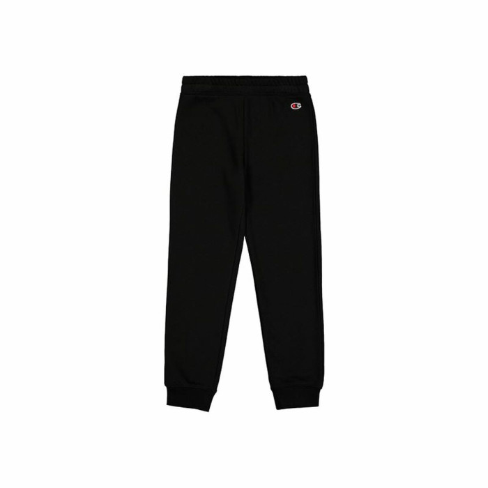 Children's Tracksuit Bottoms Champion Cuff Black