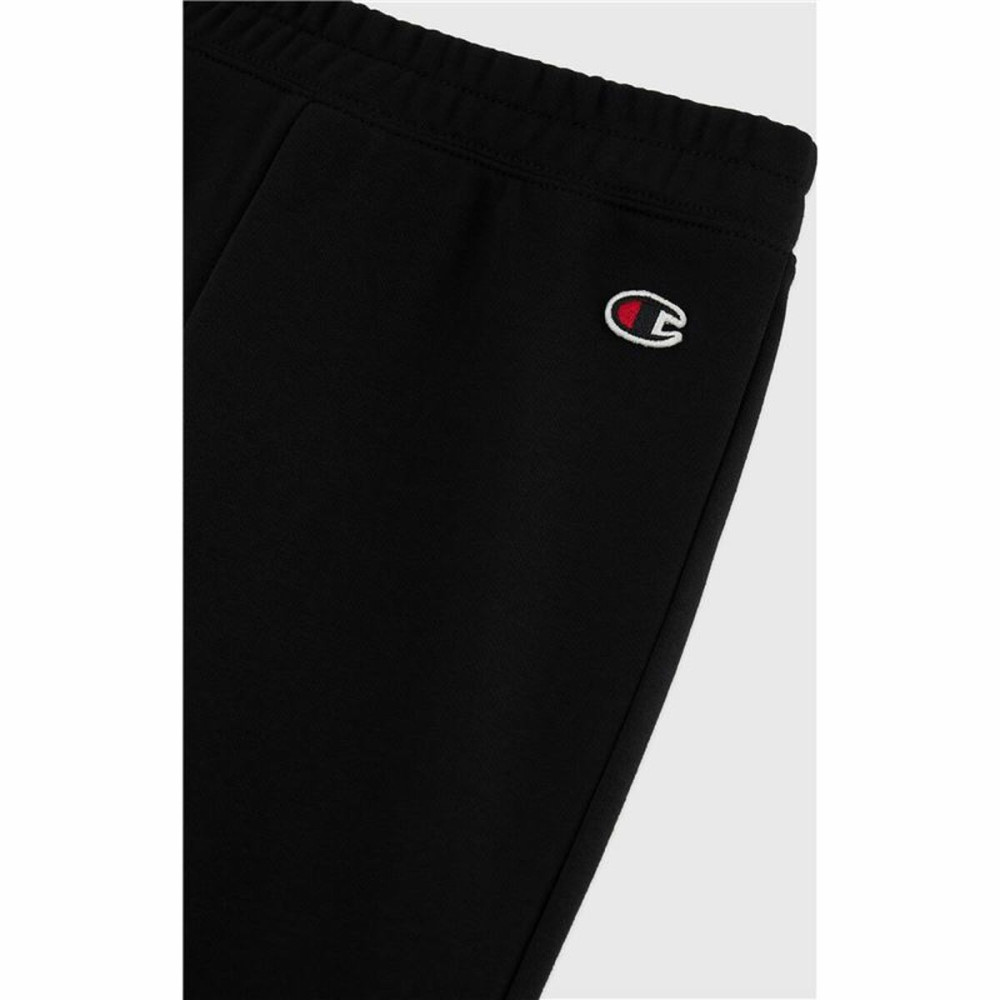 Children's Tracksuit Bottoms Champion Cuff Black