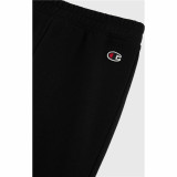 Children's Tracksuit Bottoms Champion Cuff Black